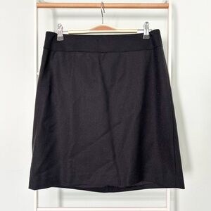Talbots Petite Wool A-line Mini Skirt
